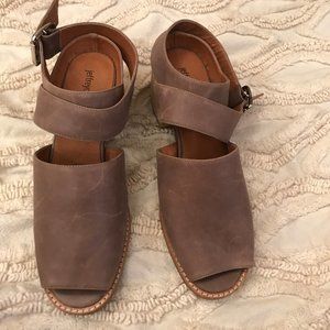 NEW Jeffrey Campbell Blaine-2 Open Toe Shoe - Sz 9